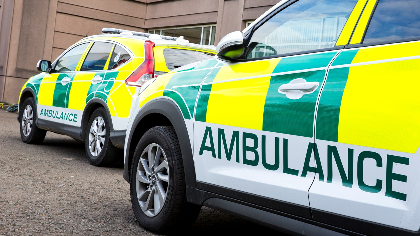 Two Paramedic Response vehicles
