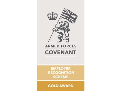 Armed Forces Covenant Employee Recognition Scheme Gold Award