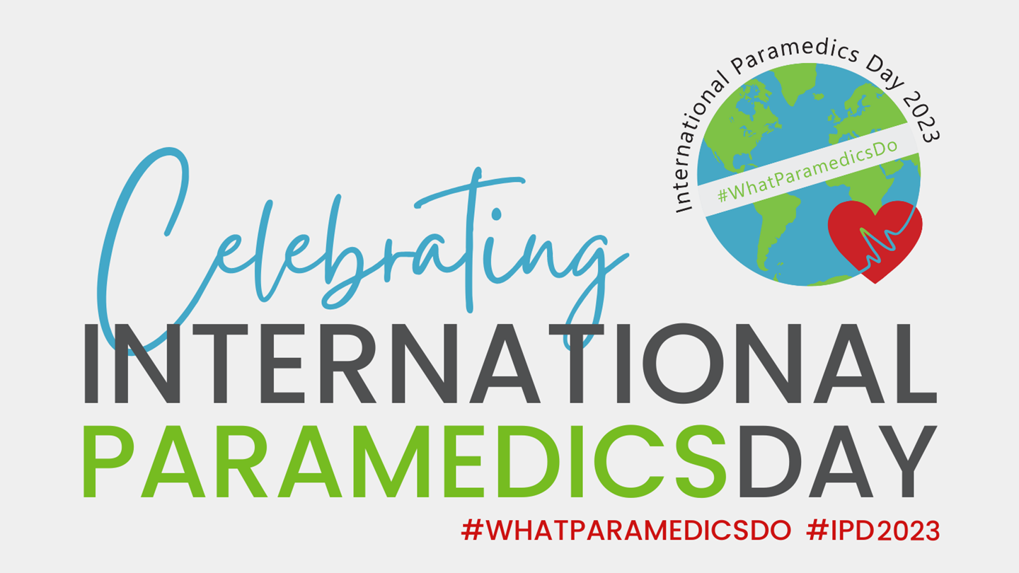 Logo for International Paramedics Day