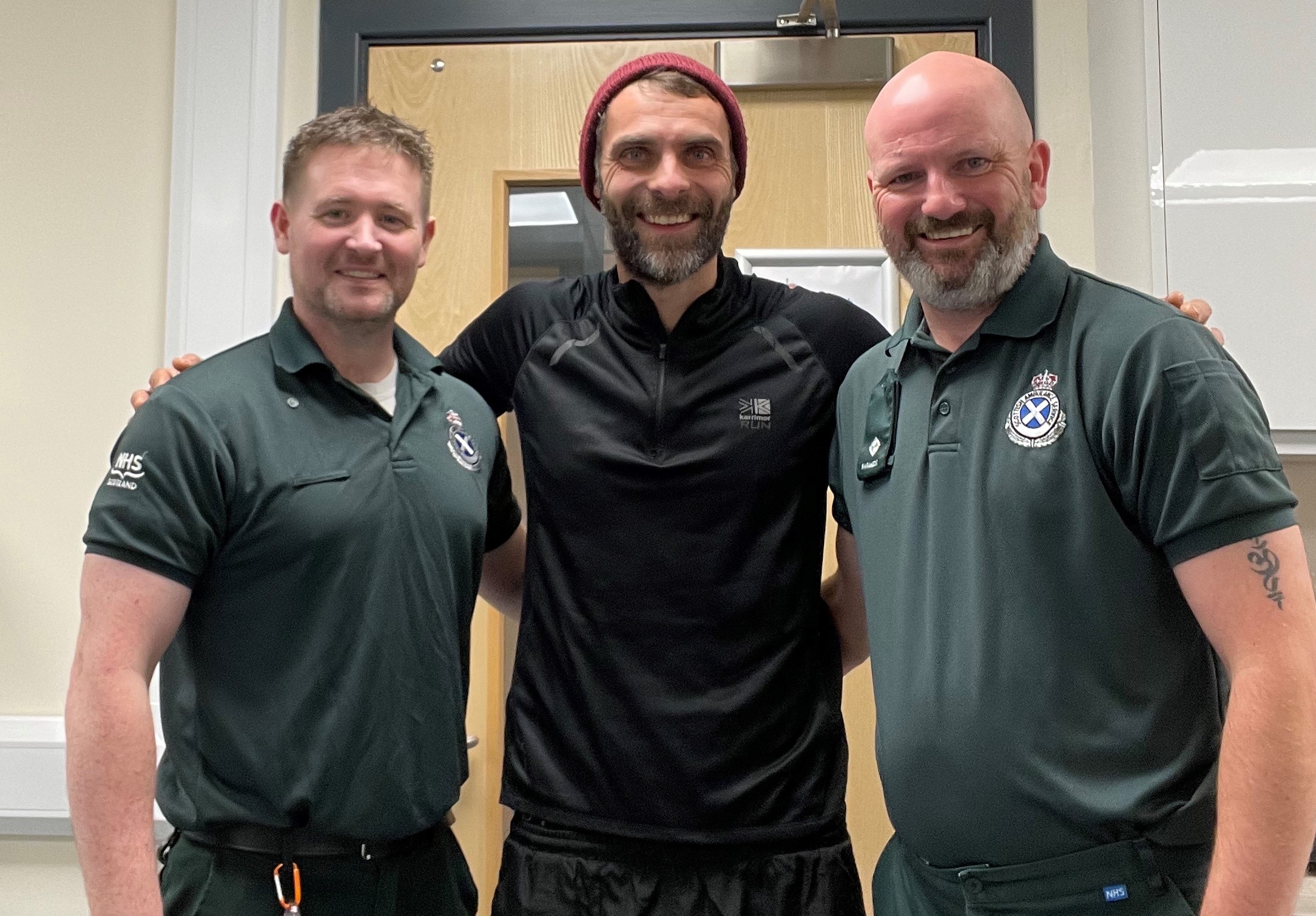 Matt with Christopher and Stuart