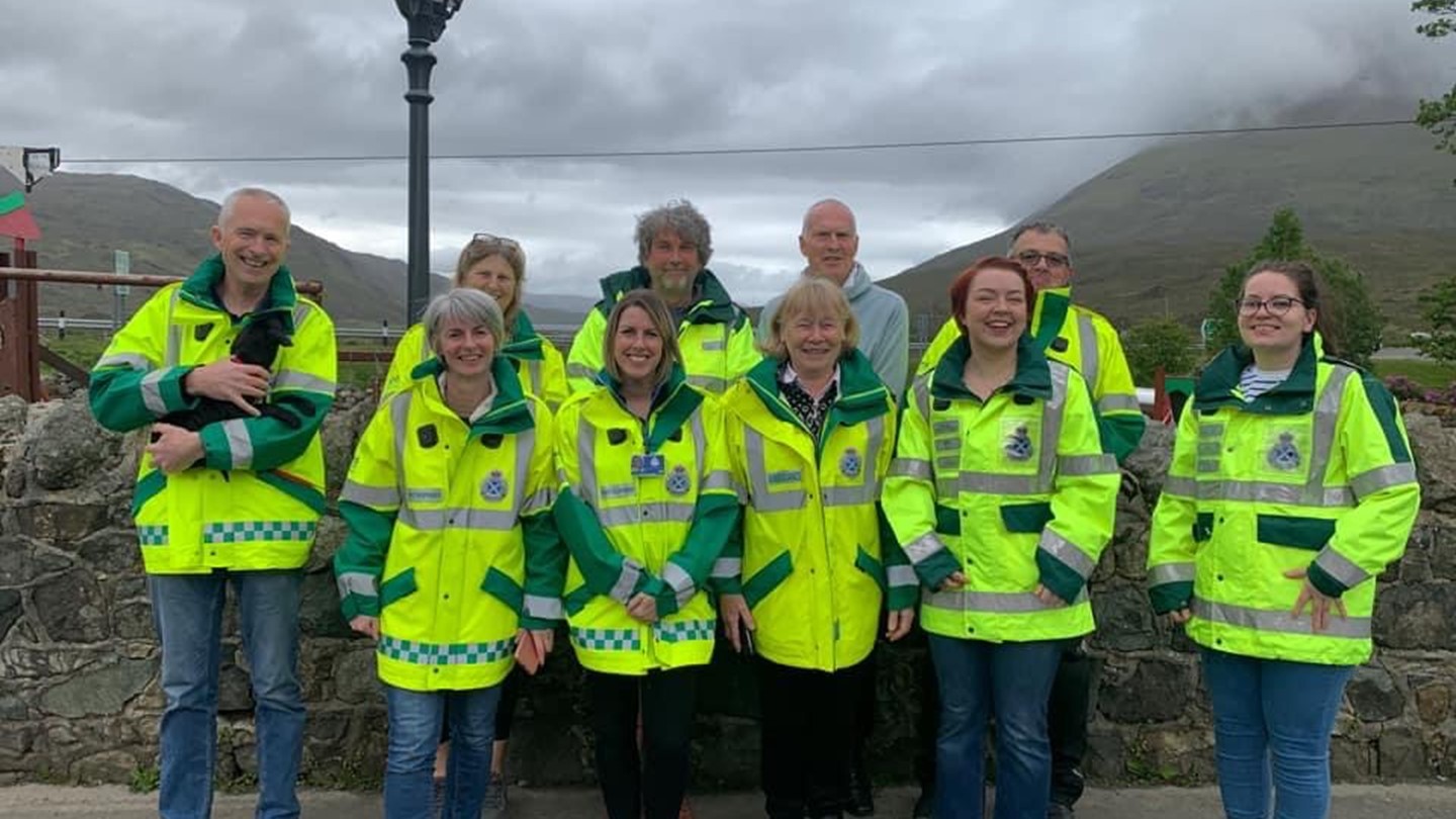 Community First responders in Skye