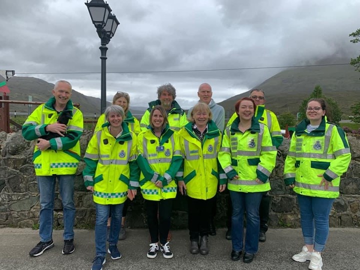 Community First responders in Skye