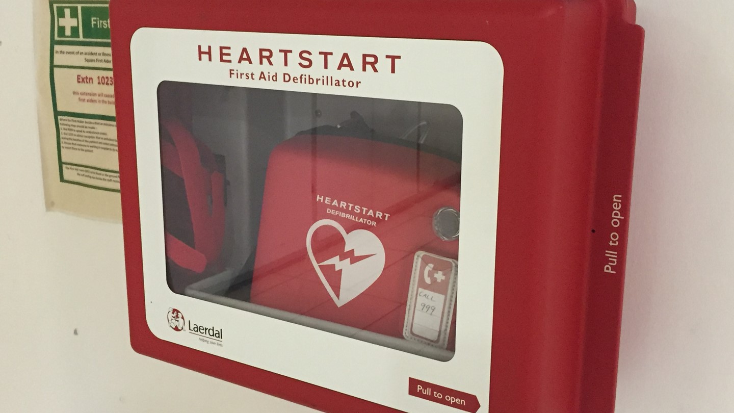 Heartstart First Aid Defibrillator