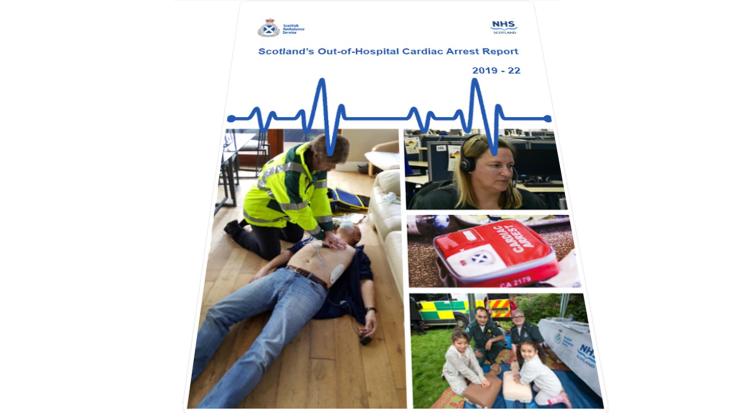 Front cover of Out of Hospital Cardiac Arrest report