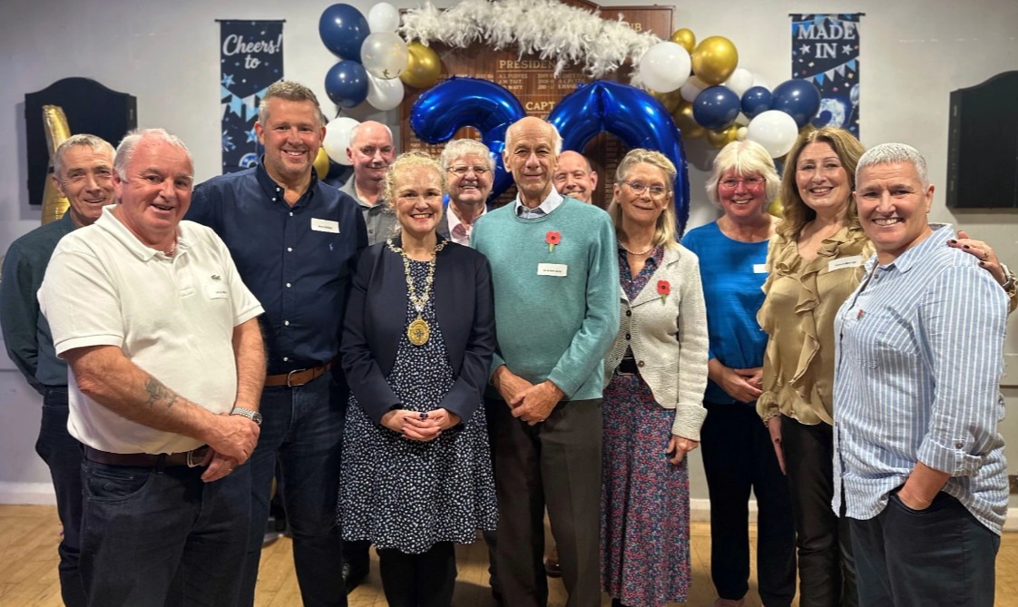 A group of 12 people including Penicuik Community First Responders past and present.