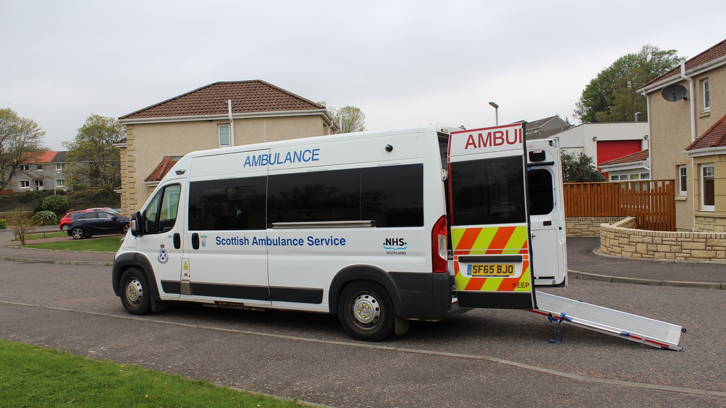 A Scheduled Care Ambulance